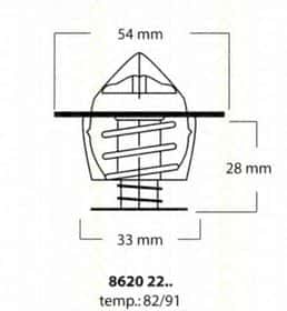 Термостат Triscan 8620 2291