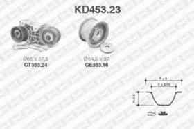Комплект ременя ГРМ SNR KD453.23