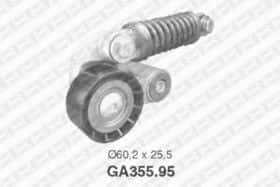 Натяжний ролик поліклинового ременя SNR GA355.95
