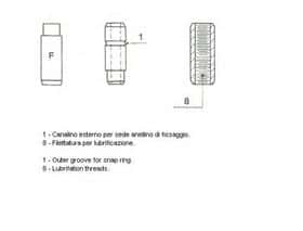 Напрямна клапана Metelli 01-1370
