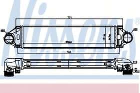 Інтеркулер Nissens 96476