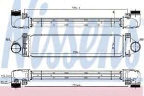 Интеркулер Nissens 96349