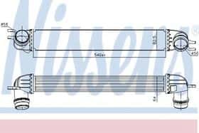 Интеркулер Nissens 96397