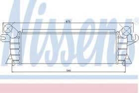 Інтеркулер Nissens 96648