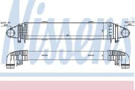Интеркулер Nissens 96598