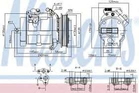 Компресор кондиціонера Nissens 890049