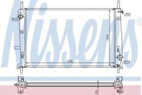 Радіатор охолодження двигуна