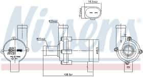 Помпа Nissens 831068
