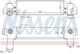 Интеркулер Nissens 96226