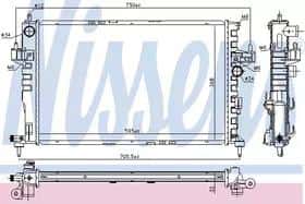 Радіатор охолодження двигуна