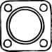 Прокладка приймальної труби