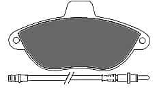 Тормозные колодки MAPCO 6475