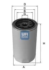 Фильтр насоса ГУР UFI 80.028.00