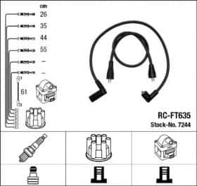 Комплект проводов зажигания Комплект проводов зажигания
