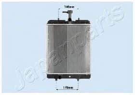 Радиатор охлаждения двигателя Japanparts RDA033068