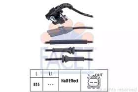 Датчик ABS Facet 210150