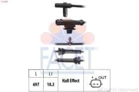 Датчик ABS Facet 210230