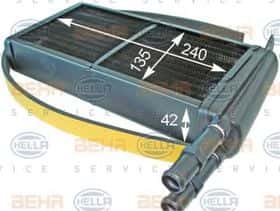 Радіатор пічки Behr Hella 8FH 351 313-131