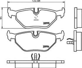 Гальмівні колодки Behr Hella 8DB 355 007-421