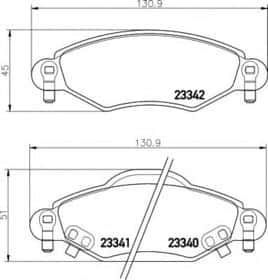 Тормозные колодки Behr Hella 8DB 355 010-791