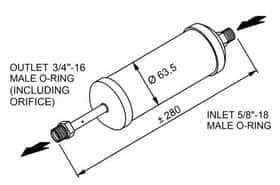 Осушувач кондиціонера NRF 33337