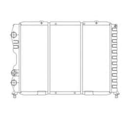 Радіатор охолодження двигуна