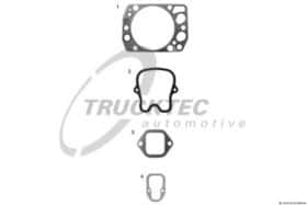 Комплект прокладок ГБЦ Trucktec Automotive 01.10.015