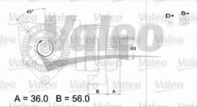 Генератор Valeo 436613