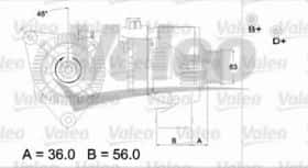 Генератор Valeo 437187