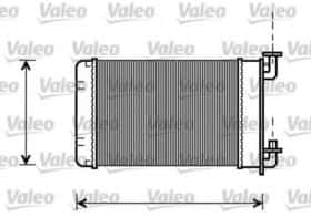 Радіатор пічки Valeo 812238