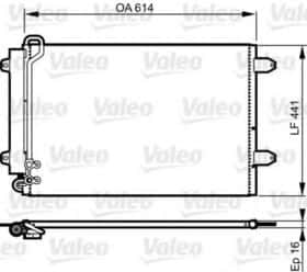 Радіатор кондиціонера Valeo 814002