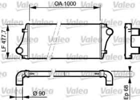 Інтеркулер Valeo 818877