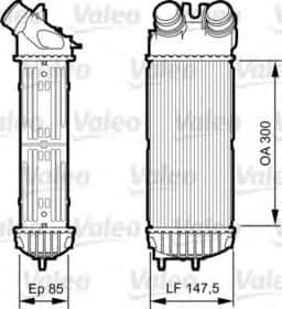 Интеркулер Valeo 817706