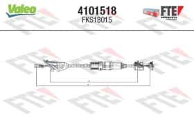 Трос сцепления Valeo 4101518