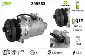 Компрессор кондиционера Valeo 399563