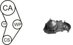 Комплект ремня ГРМ + помпа Airtex WPK-157801