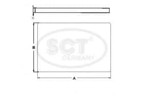Фильтр салона SCT Germany SA 1212