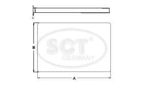 Фильтр салона SCT Germany SA1319