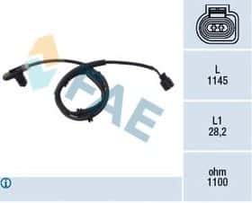 Датчик ABS FAE 78025