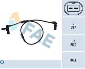 Датчик ABS FAE 78052