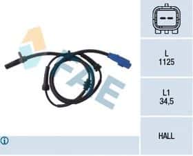Датчик ABS FAE 78034