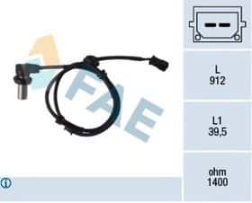 Датчик ABS FAE 78071