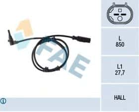 Датчик ABS FAE 78112