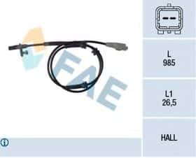 Датчик ABS FAE 78118