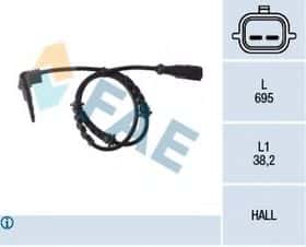 Датчик ABS FAE 78119