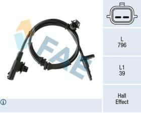 Датчик ABS FAE 78312