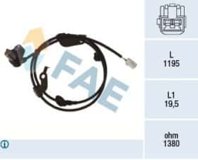 Датчик ABS FAE 78474