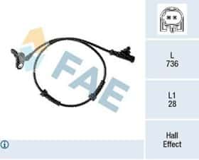 Датчик ABS FAE 78328