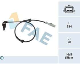 Датчик ABS FAE 78442