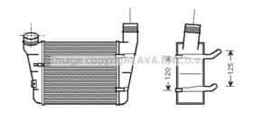 Интеркулер AVA Quality Cooling AIA4221